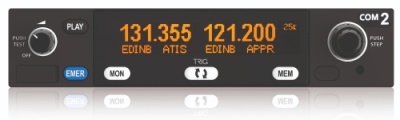 TRIG TY96 Slimline 8.33kHz VHF Radio - 01227-00-01