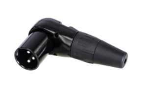 90 Degree XLR Plug - Male