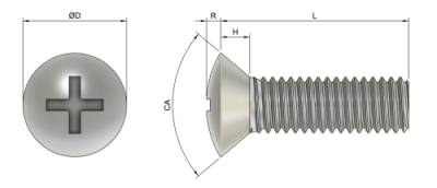 Mecaplex DV Rail Screws